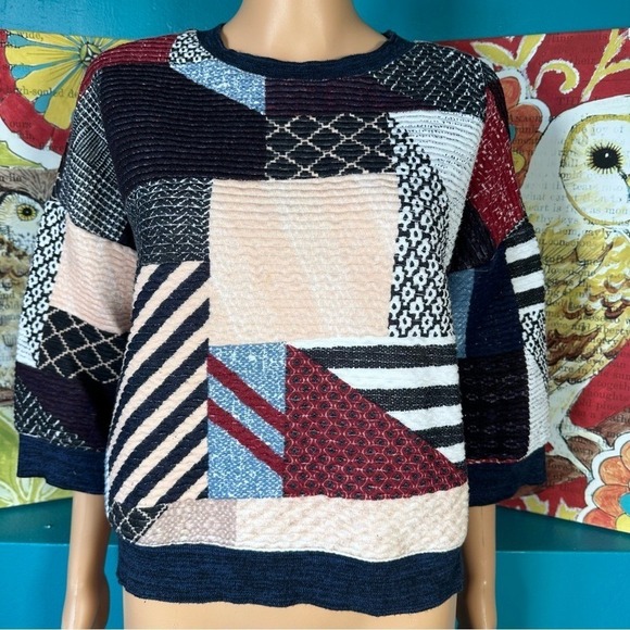 Zara Sweaters - Zara Trafaluc Sweater Fall Winter Collection Patchwork